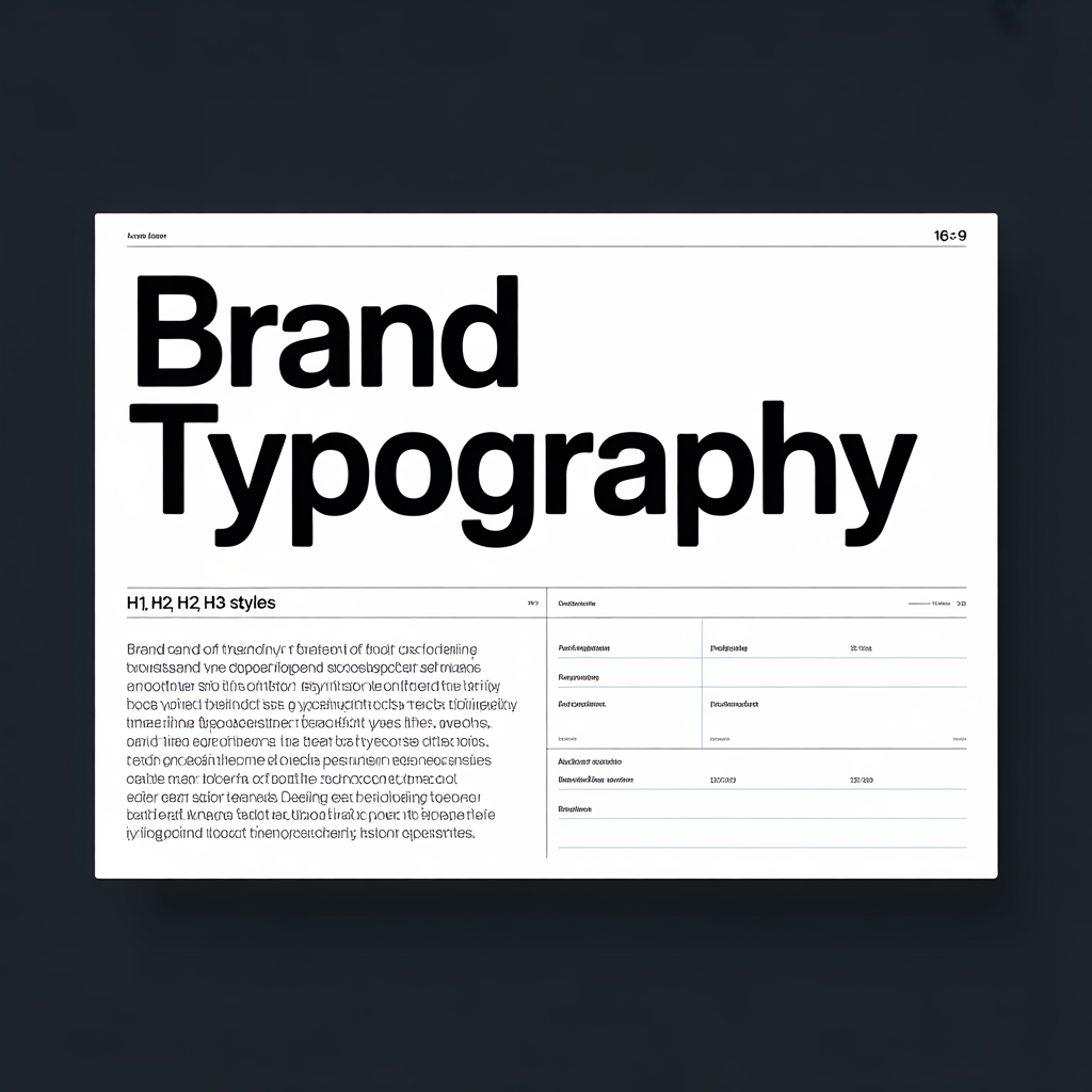 Typography & layout moodboard